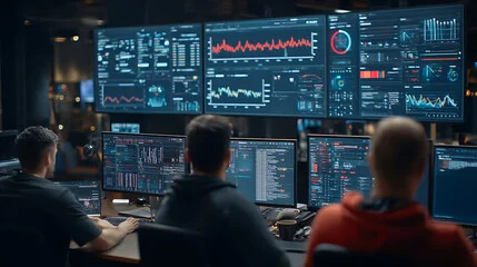 A-KAR Security certified operations team managing enterprise cyber defense